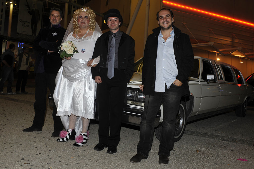 09/30/2008. Avant Premiere du film 'Coluche, l'Histoire d'un Mec' au Gaumont Multiplexe de Montpellier